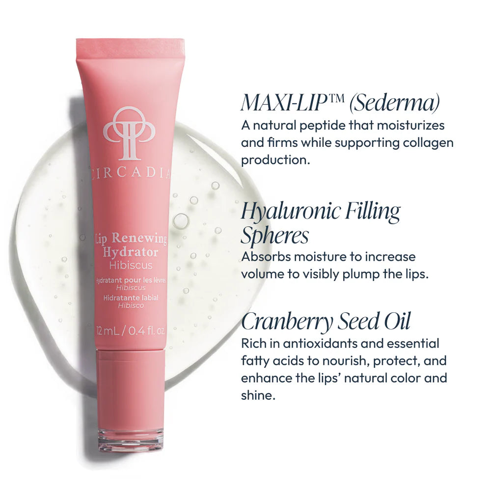 Lip Renewing Hydrator Hibiscus – Circadia (12 ml)