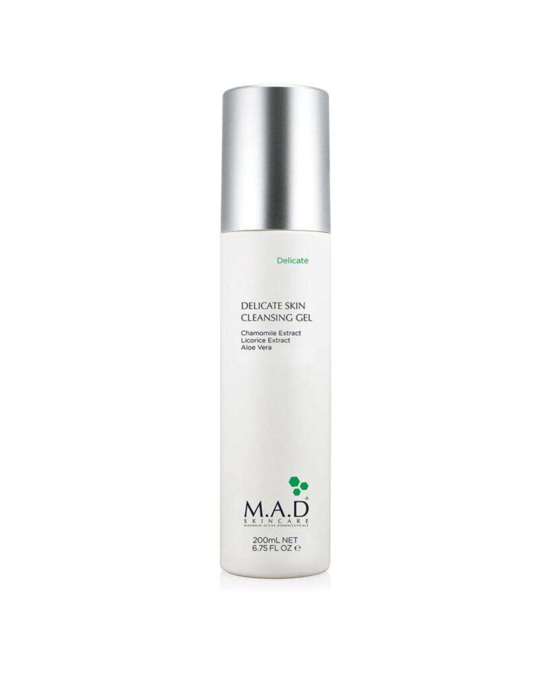 Delicate Skin Cleansing Gel – M.A.D Skincare (200 ml)